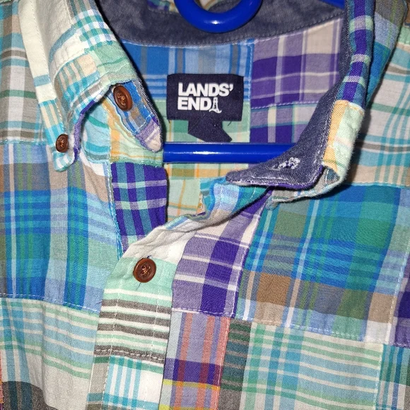 Lands End Men's Large 16-16 1/2 Traditional Fit - Picture 5 of 5